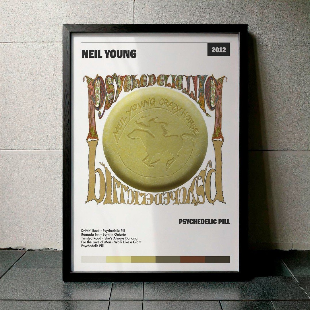 Cuadro Neil Young - Psychedelic Pill