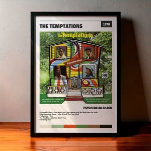 Cuadro The Temptations - Psychedelic Shack