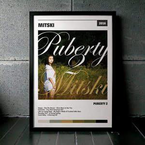 Cuadro Mitski - Puberty 2