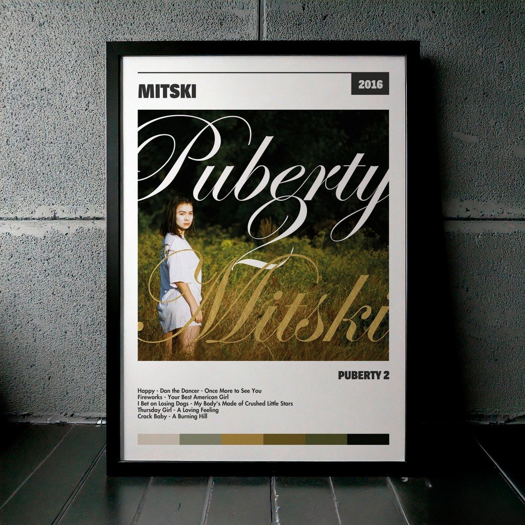 Cuadro Mitski - Puberty 2