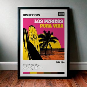 Cuadro Los Pericos - Pura Vida