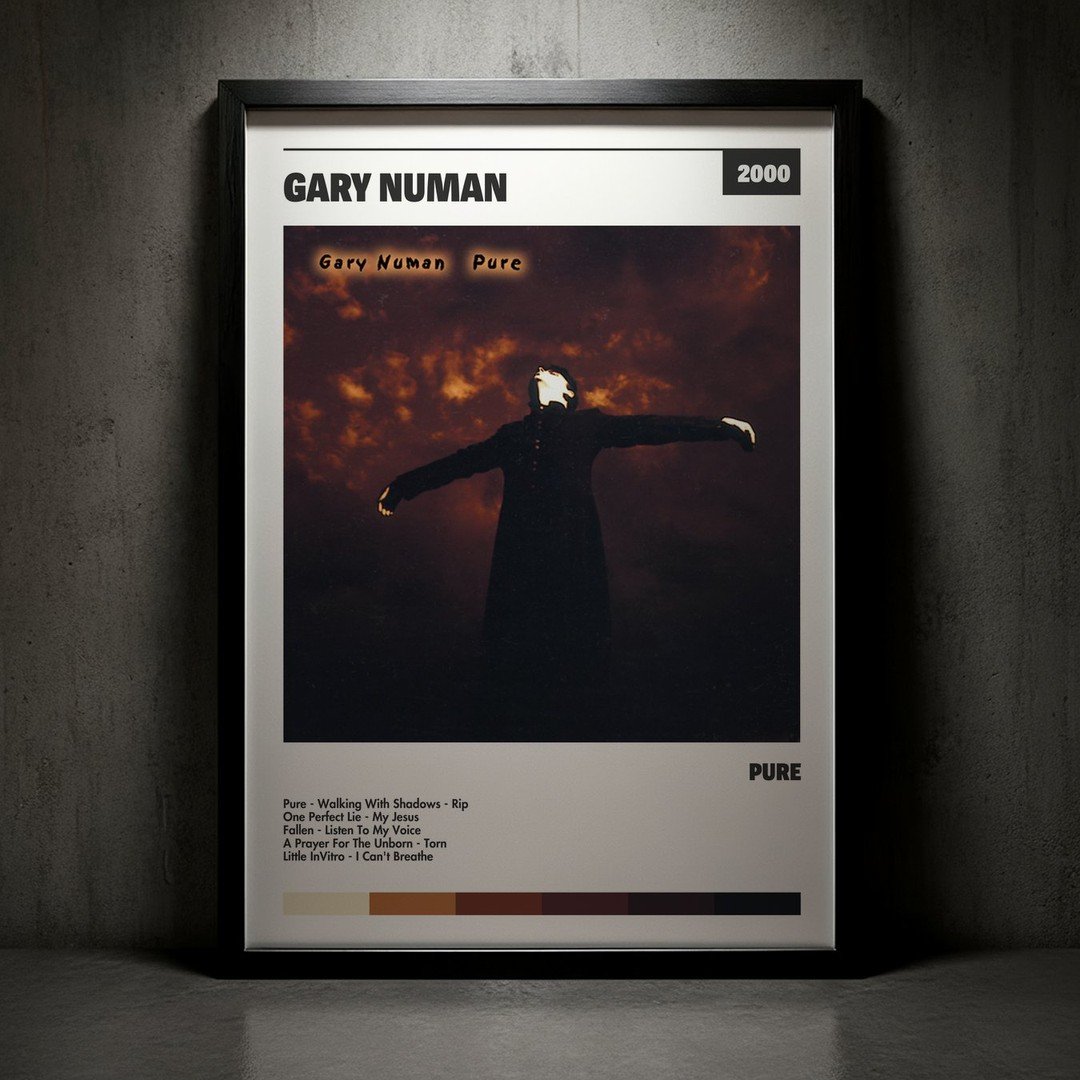 Cuadro Gary Numan - Pure