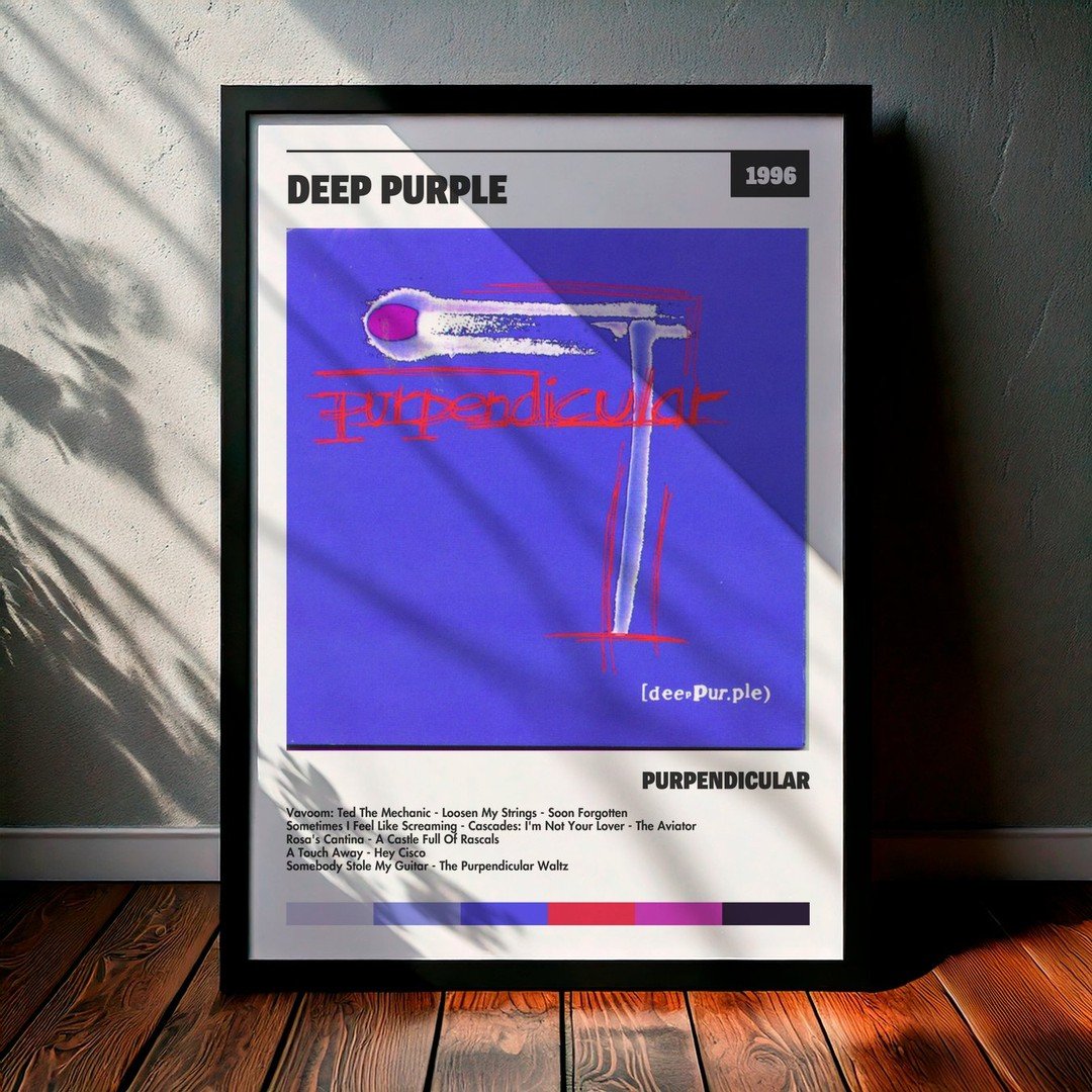 Cuadro Deep Purple - Purpendicular