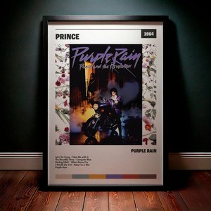 Cuadro Prince - Purple Rain