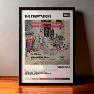 Cuadro The Temptations - Puzzle People