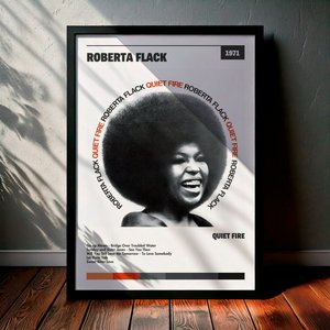 Cuadro Roberta Flack - Quiet Fire