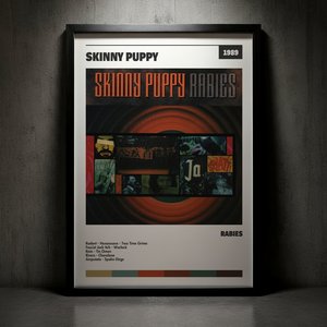 Cuadro Skinny Puppy - Rabies