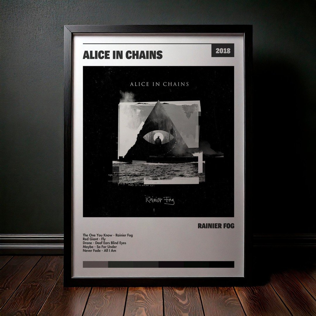 Cuadro Alice In Chains - Rainier Fog