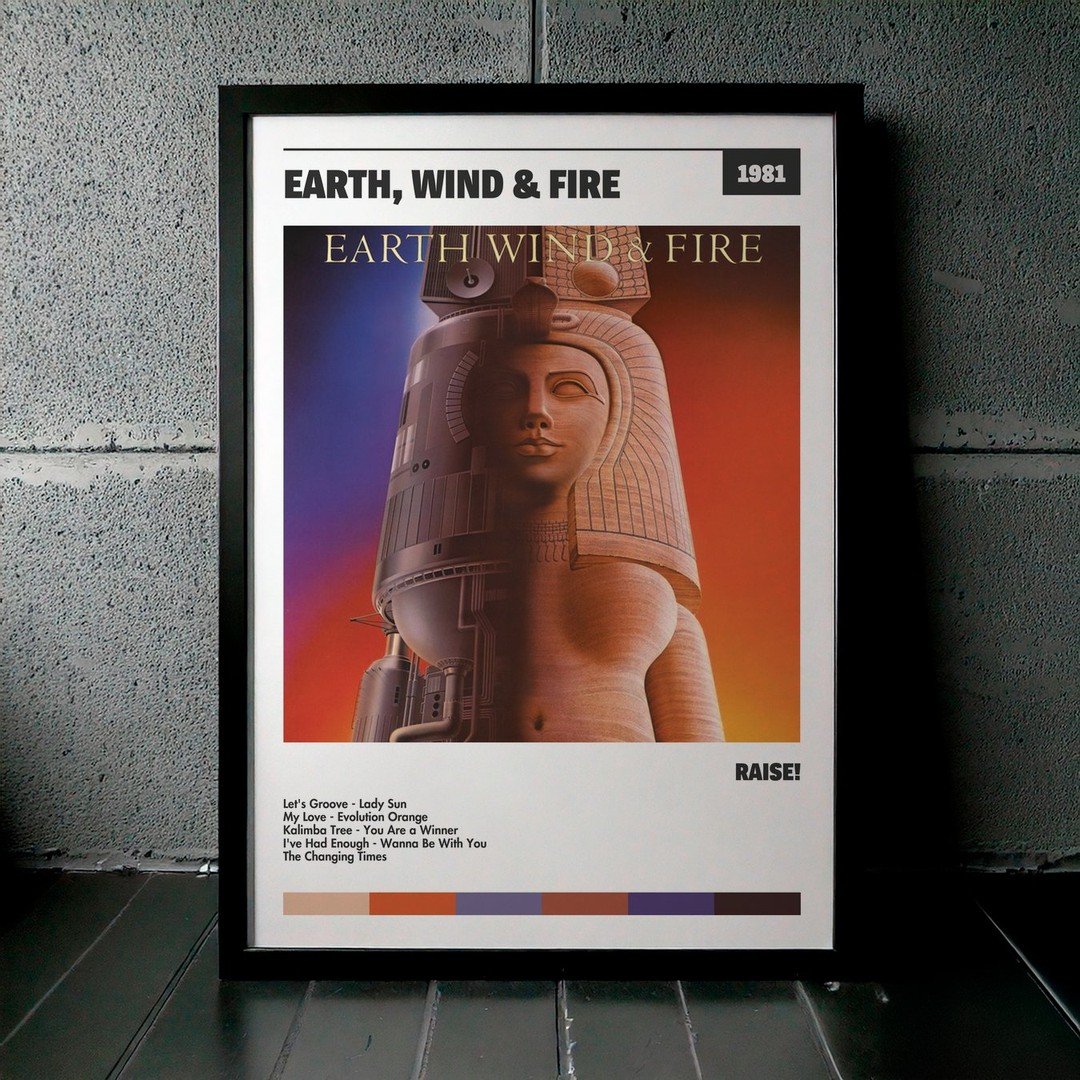Cuadro Earth, Wind & Fire - Raise!