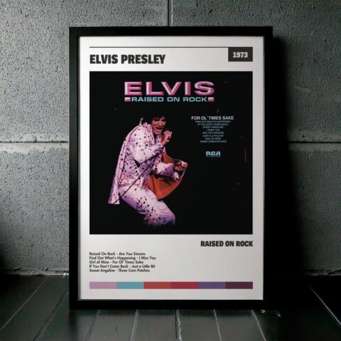Cuadro Elvis Presley - Raised On Rock