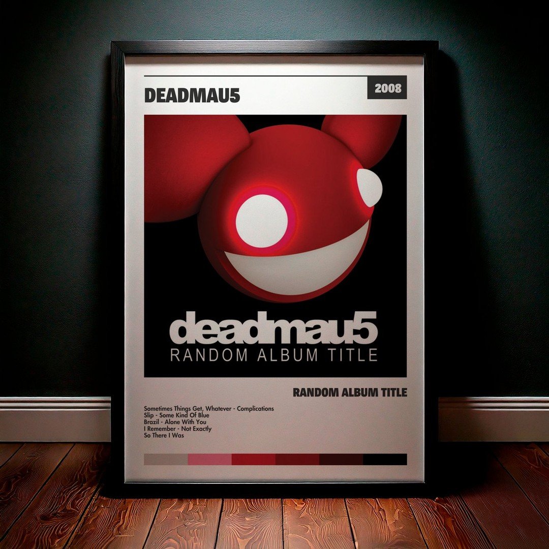 Cuadro deadmau5 - Random Album Title