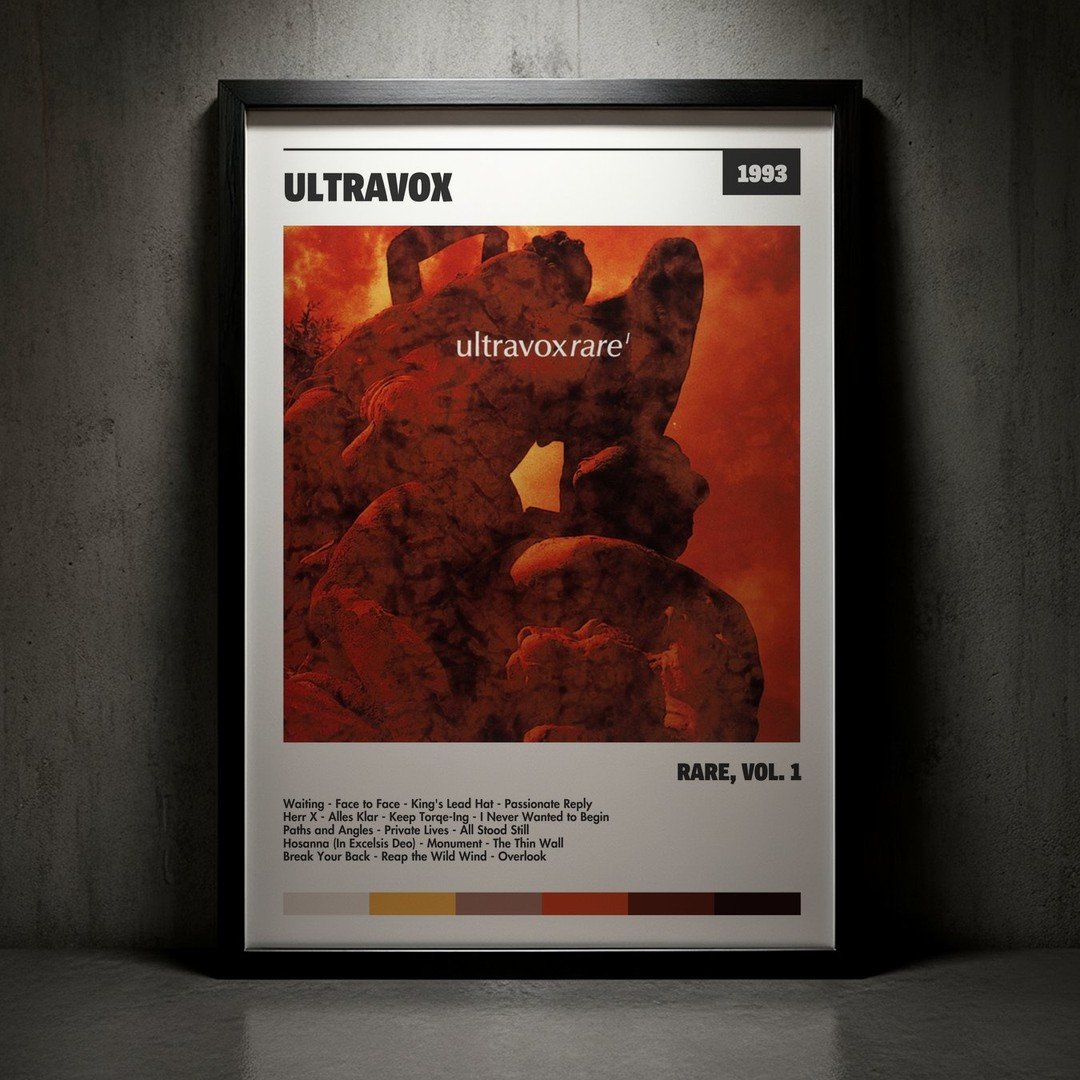 Cuadro Ultravox - Rare, Vol. 1