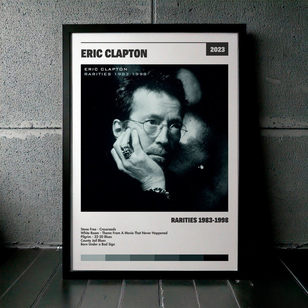 Cuadro Eric Clapton - Rarities 1983-1998