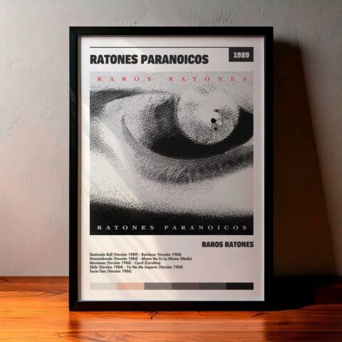 Cuadro Ratones Paranoicos - Raros Ratones