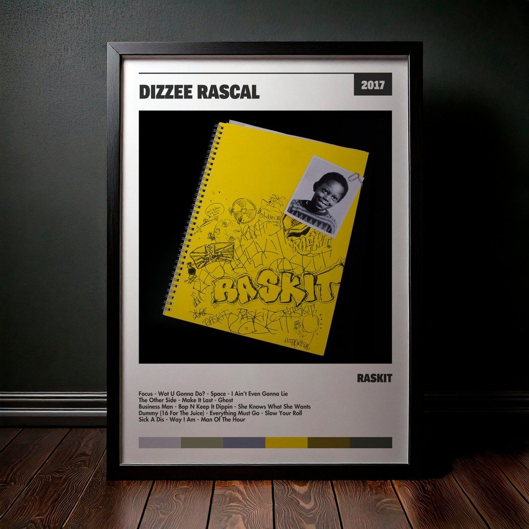 Cuadro Dizzee Rascal - Raskit