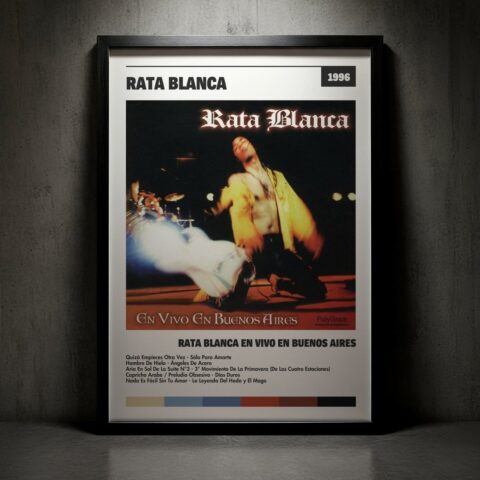 Cuadro Rata Blanca - Rata Blanca En Vivo En Buenos Aires