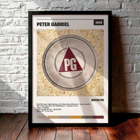 Cuadro Peter Gabriel - Rated PG