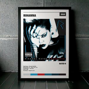 Cuadro Rihanna - Rated R