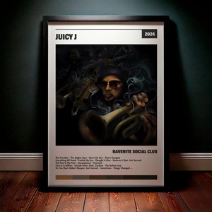 Cuadro Juicy J - Ravenite Social Club