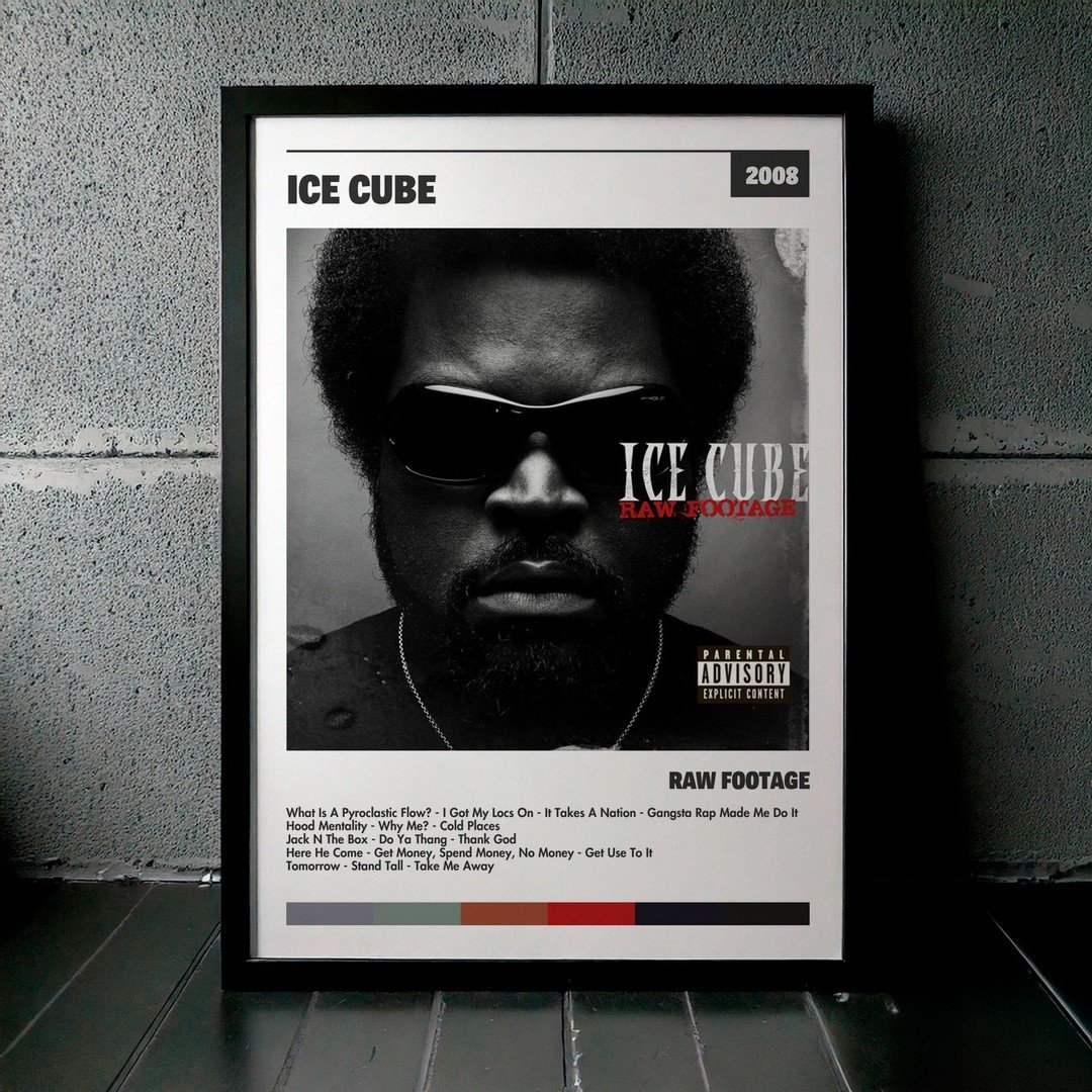 Cuadro Ice Cube - Raw Footage