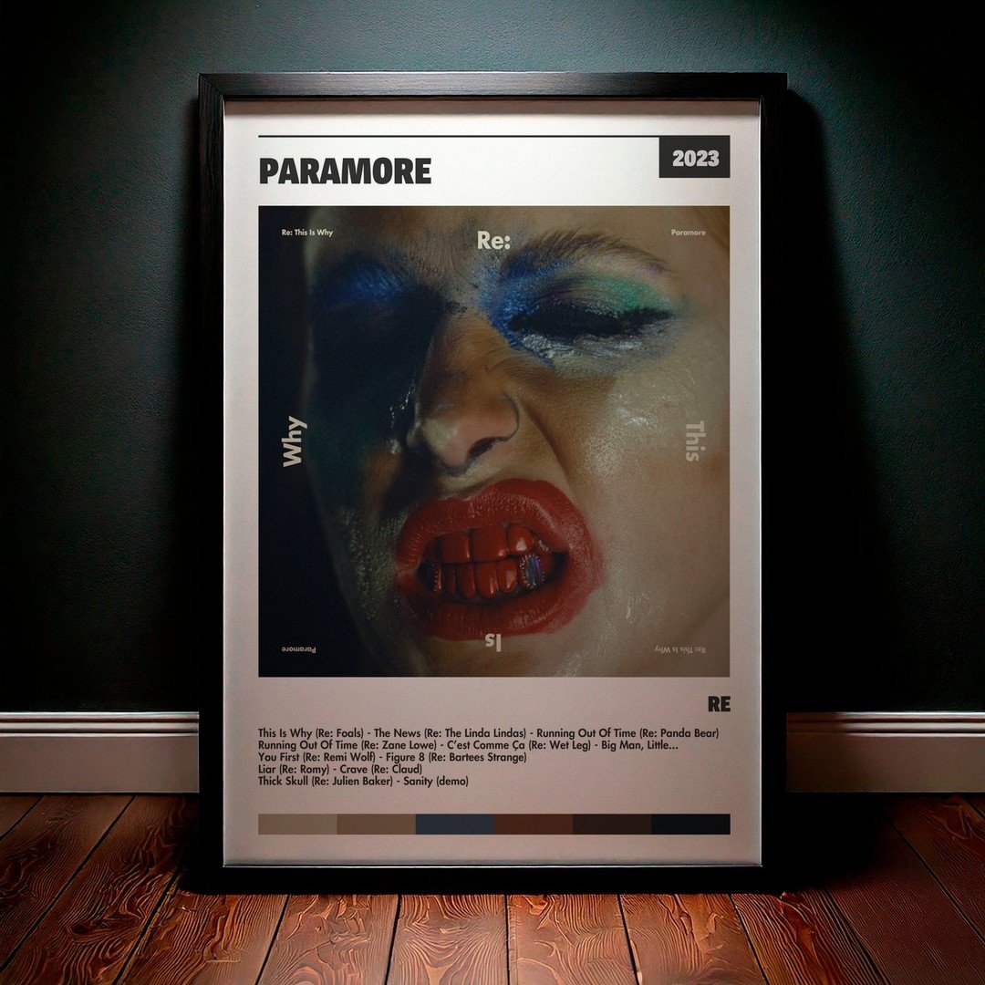 Cuadro Paramore - Re