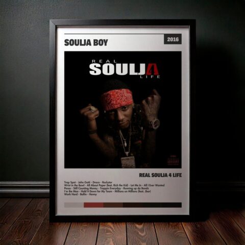Cuadro Soulja Boy - Real Soulja 4 Life