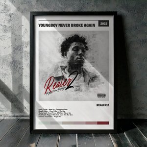 Cuadro YoungBoy Never Broke Again - Realer 2