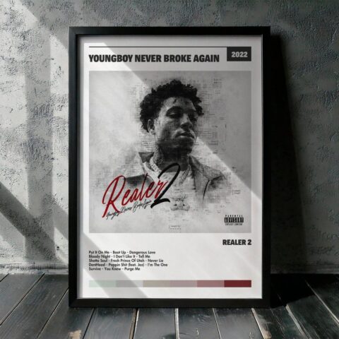 Cuadro YoungBoy Never Broke Again - Realer 2