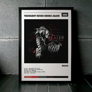 Cuadro YoungBoy Never Broke Again - Realer