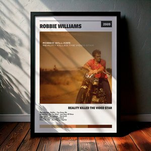 Cuadro Robbie Williams - Reality Killed The Video Star