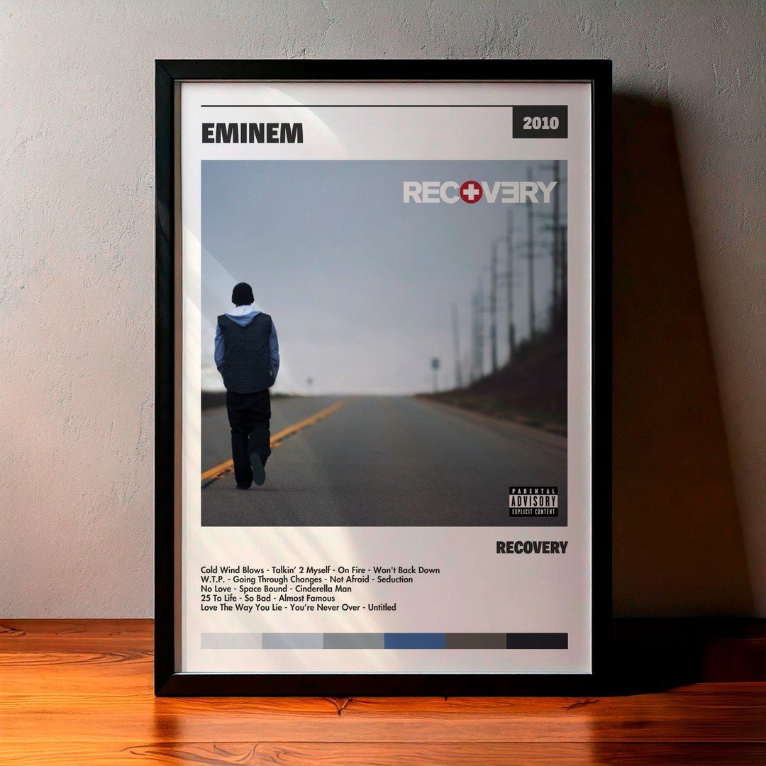 Cuadro Eminem - Recovery