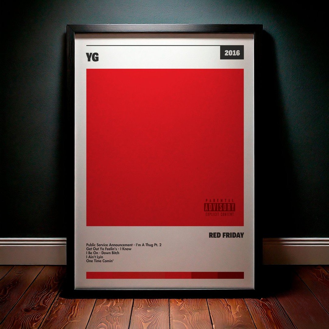 Cuadro YG - Red Friday