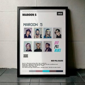 Cuadro Maroon 5 - Red Pill Blues