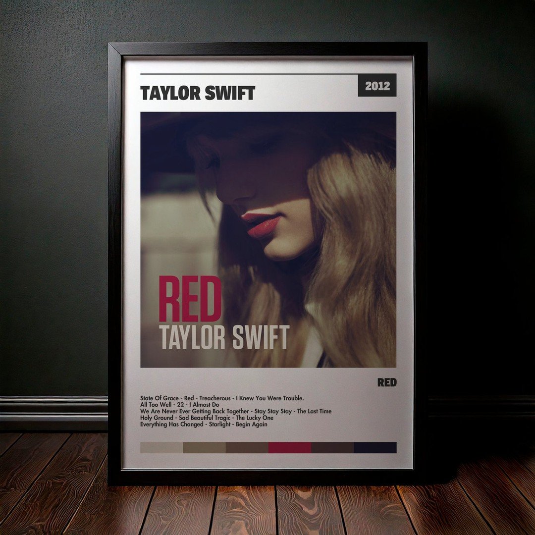 Cuadro Taylor Swift - Red