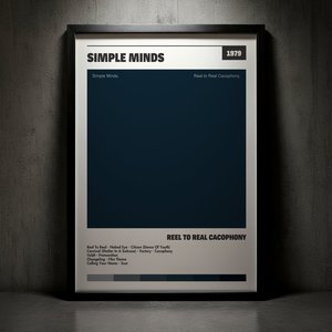 Cuadro Simple Minds - Reel To Real Cacophony