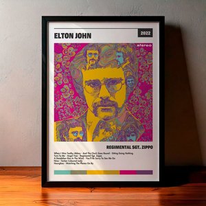 Cuadro Elton John - Regimental Sgt. Zippo