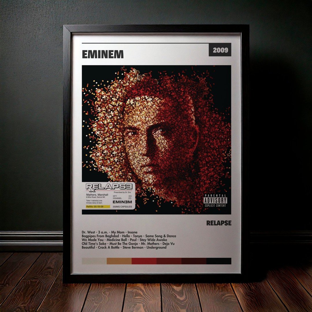 Cuadro Eminem - Relapse