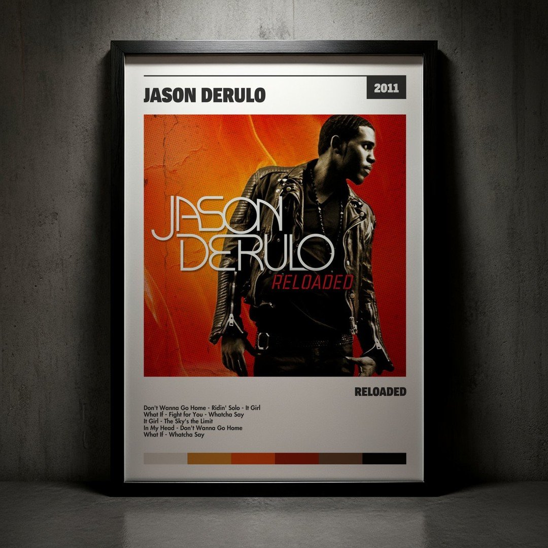 Cuadro Jason Derulo - Reloaded
