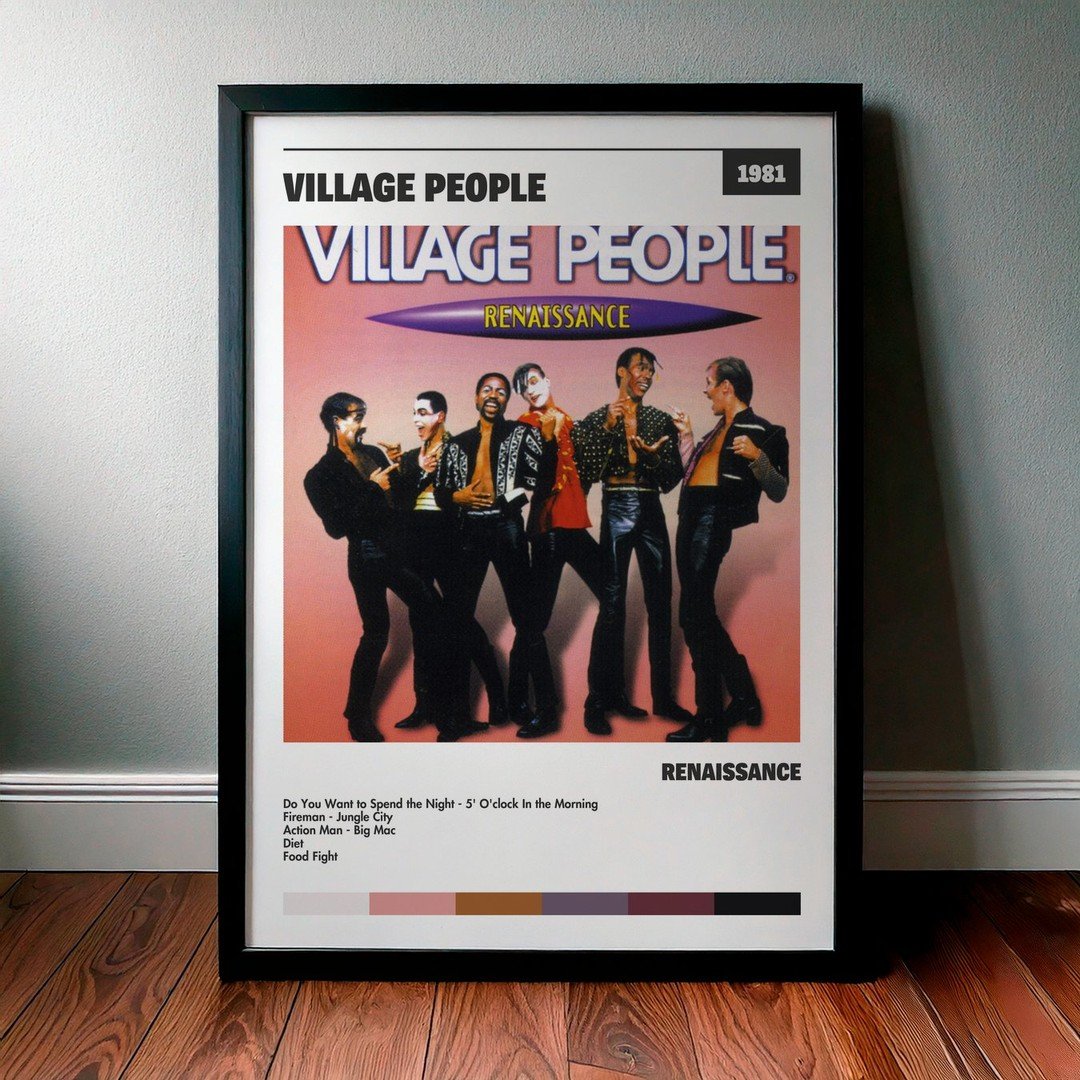 Cuadro Village People - Renaissance