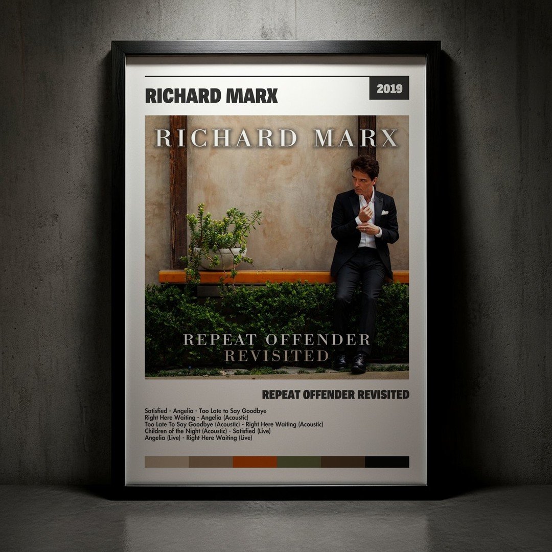 Cuadro Richard Marx - Repeat Offender Revisited