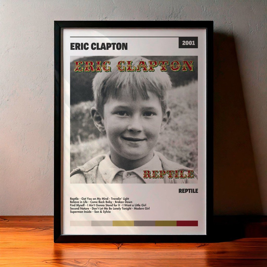 Cuadro Eric Clapton - Reptile