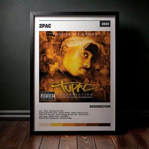 Cuadro 2Pac - Resurrection