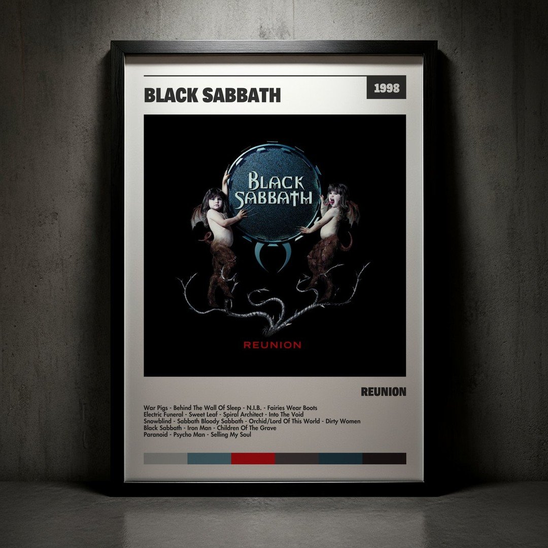 Cuadro Black Sabbath - Reunion