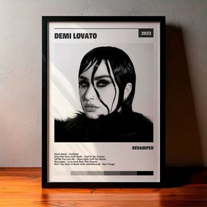 Cuadro Demi Lovato - REVAMPED