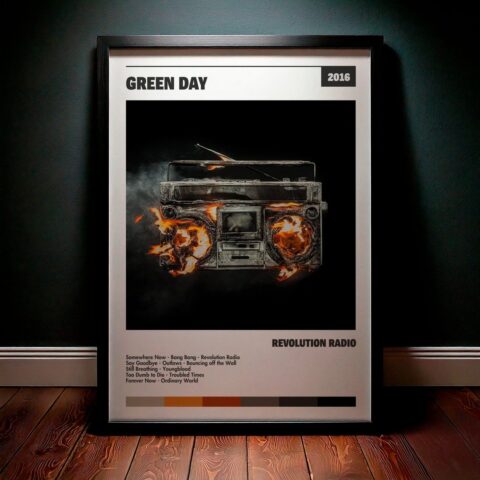 Cuadro Green Day - Revolution Radio