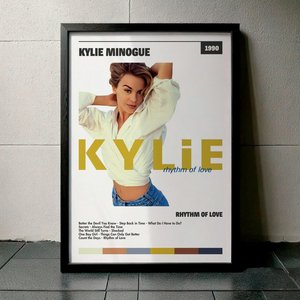 Cuadro Kylie Minogue - Rhythm of Love
