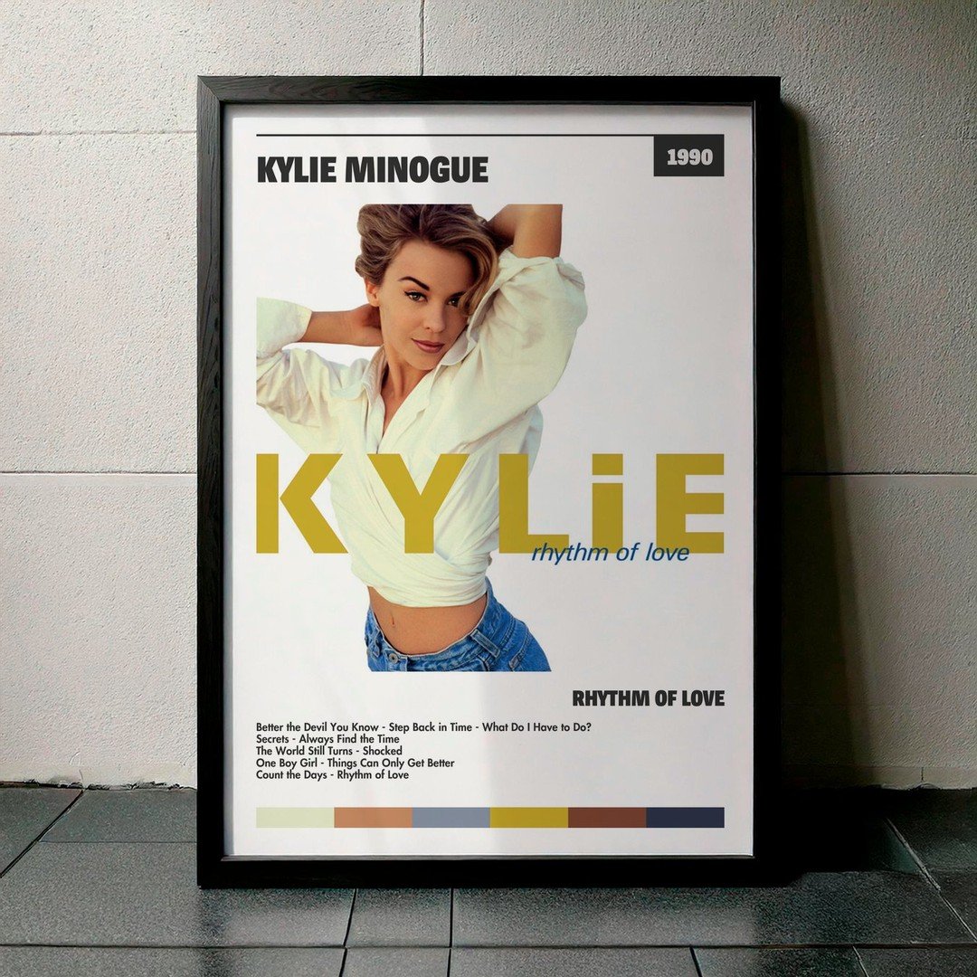 Cuadro Kylie Minogue - Rhythm of Love