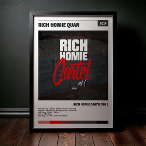 Cuadro Rich Homie Quan - Rich Homie Cartel Vol 1