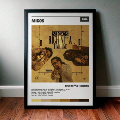 Cuadro Migos - Rich Ni**a Timeline