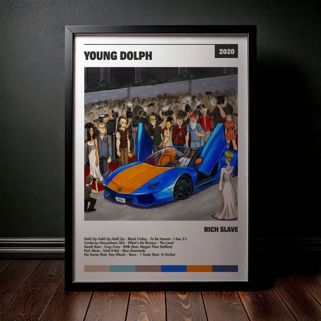 Cuadro Young Dolph - Rich Slave